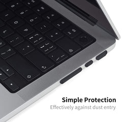 ENKAY Tapones Antipolvo para MacBook Pro 2021 14.2 / 16.2 pulgadas