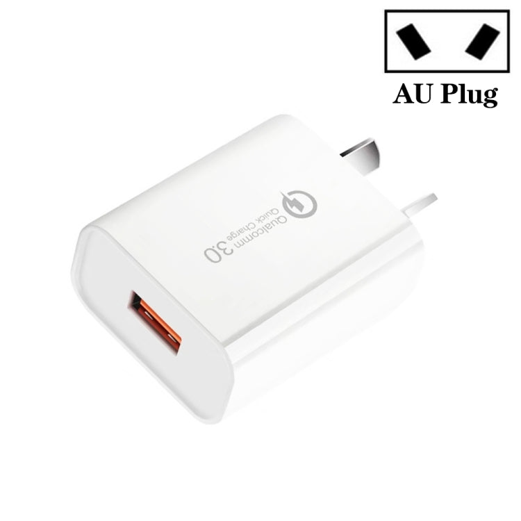Cargador rápido CA-25 QC3.0 USB 3A para telé...