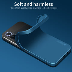PINWUYO Funda de teléfono de silicona líquid...