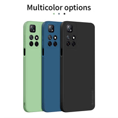 PINWUYO Funda de teléfono de silicona líquid...
