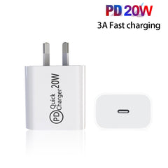 Cargador de viaje AU-20W PD USB-C / Type-C p...