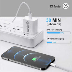 Cargador de viaje AU-20W PD USB-C / Type-C p...