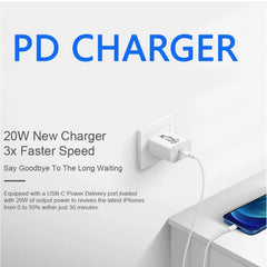 Cargador de viaje AU-20W PD USB-C / Type-C p...
