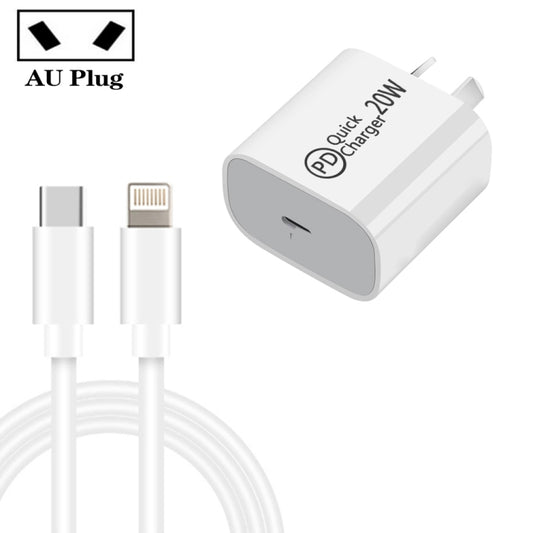 Cargador de viaje AU-20W PD USB-C / Type-C c...