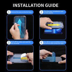 Película de vidrio templado antimiradas ENKA...