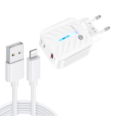 Cargador USB PD03 20W PD3.0 + QC3.0 con USB ...