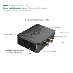RT01 Receptor y transmisor Bluetooth 2 en 1
