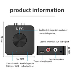 BT-21 NFC Bluetooth 5.0 Receptor y Transmiso...