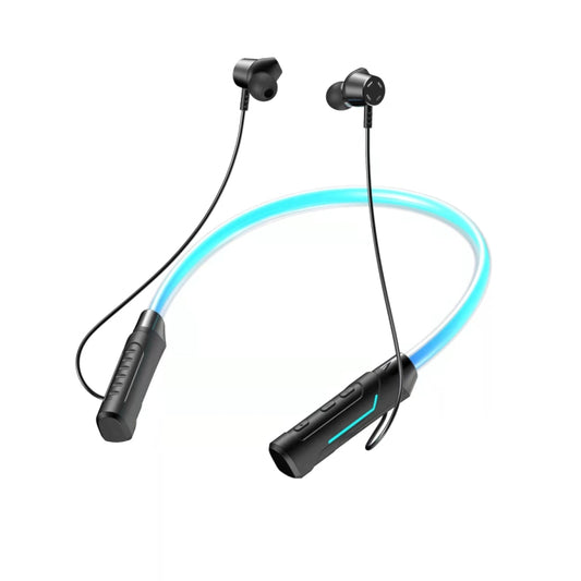 Auriculares Bluetooth JG4 LED montados en el cuello