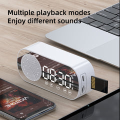 Z7 Digital Bluetooth 5.0 Altavoz Espejo mult...
