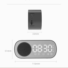 Z7 Digital Bluetooth 5.0 Altavoz Espejo mult...