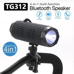 Altavoz Bluetooth portátil para exteriores LED TG312