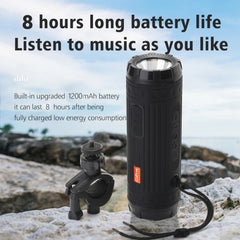 Altavoz Bluetooth portátil para exteriores LED TG312