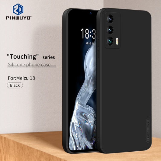 PINWUYO Funda de teléfono de silicona líquid...