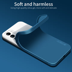 PINWUYO Funda de teléfono de silicona líquid...