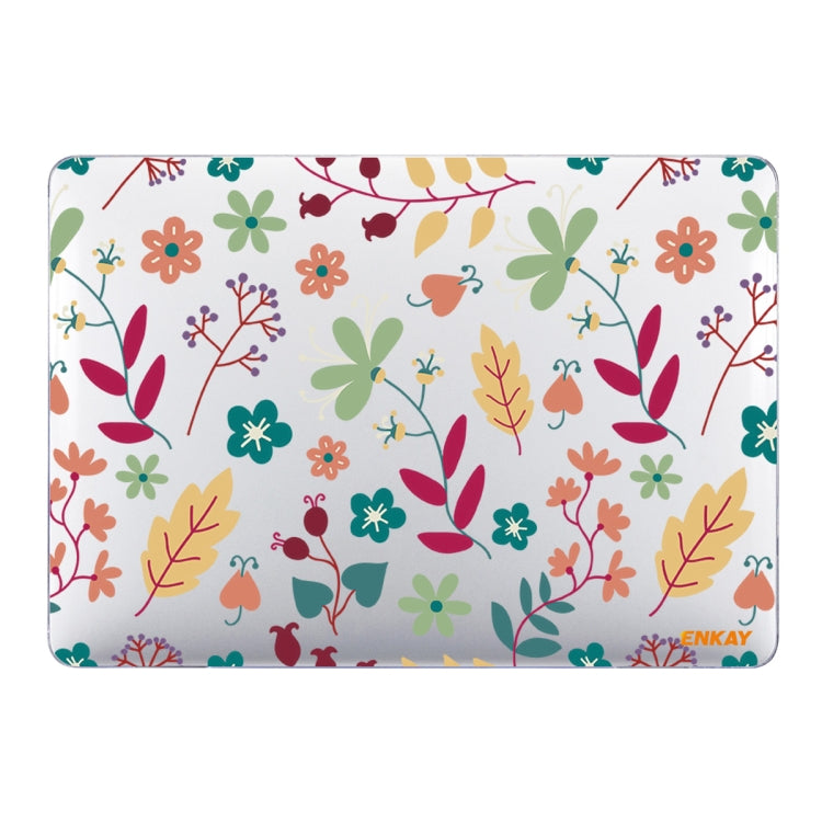 ENKAY Flower Series Patrón Laotop Funda prot...