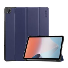 Para OPPO Pad Air ENKAY Custer Tri-fold Text...