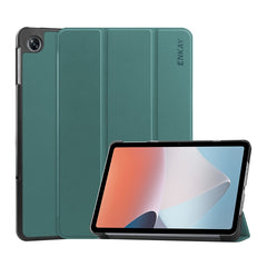 Para OPPO Pad Air ENKAY Custer Tri-fold Text...