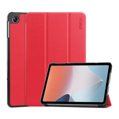 Para OPPO Pad Air ENKAY Custer Tri-fold Text...