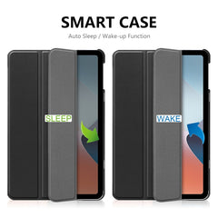 Para OPPO Pad Air ENKAY Custer Tri-fold Text...
