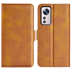 Para Xiaomi 12 Pro Funda de cuero con tapa y...