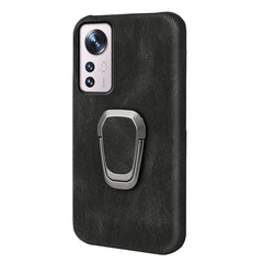 Funda de teléfono PU con soporte de anillo p...