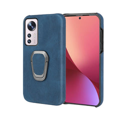 Funda de teléfono PU con soporte de anillo p...