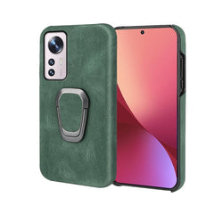 Funda de teléfono PU con soporte de anillo p...