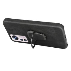 Funda de teléfono PU con soporte de anillo p...