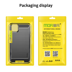 Funda de teléfono de TPU suave de fibra de c...