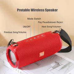 Altavoz Bluetooth portátil impermeable T&G TG324