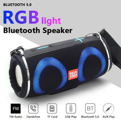 T&G TG642 RGB Light Altavoz Bluetooth portát...