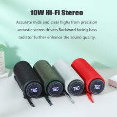 Altavoz Bluetooth estéreo de alta fidelidad T&G TG332 10W
