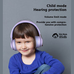 BT06C+ Bonito auricular inalámbrico Bluetooth para niños con LED