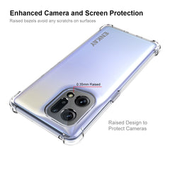 ENKAY Funda transparente de TPU a prueba de ...
