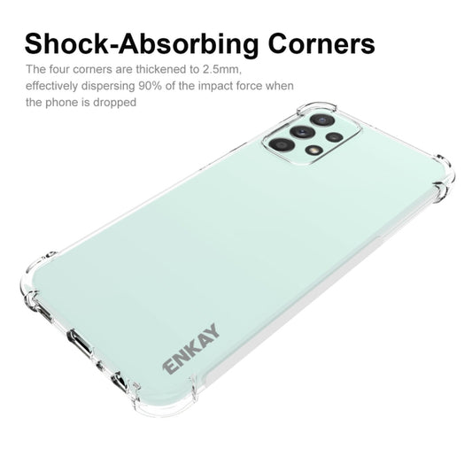 Para Samsung Galaxy A23 ENKAY Funda transpar...