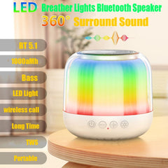 Altavoz Bluetooth con luz de respiración RGB JY12