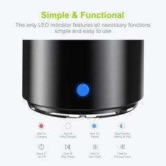 Mini altavoz portátil Bluetooth EWA A106Pro IPX7