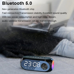 AEC S8 Despertador Altavoces Bluetooth con s...