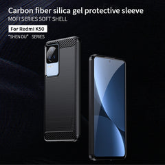Estuche de TPU suave de fibra de carbono cep...