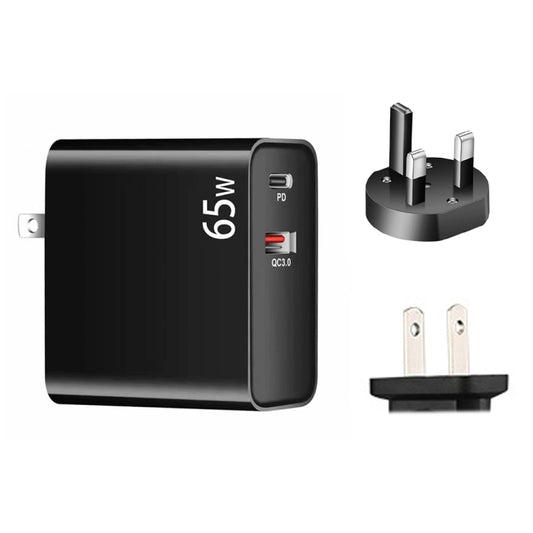 PD-65W USB-C/Tipo-C + QC3.0 Adaptador de car...
