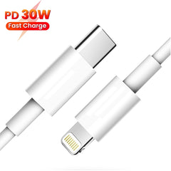 Cable de datos de carga rápida PD30W USB-C /...