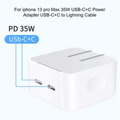 Cargador de puertos duales USB-C / Type-C PD...