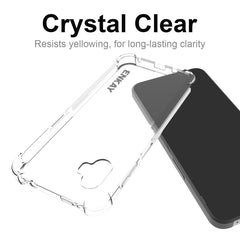 ENKAY Clear TPU Estuche para teléfono a prue...