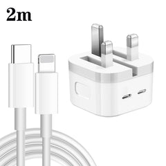 Cargador de puertos USB-C / tipo C doble PD ...
