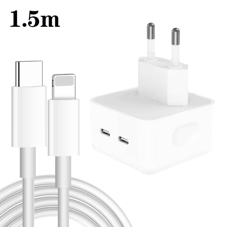 Cargador de puertos USB-C / tipo C dual PD d...