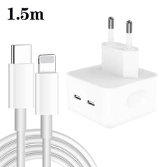 Cargador de puertos USB-C / tipo C dual PD d...