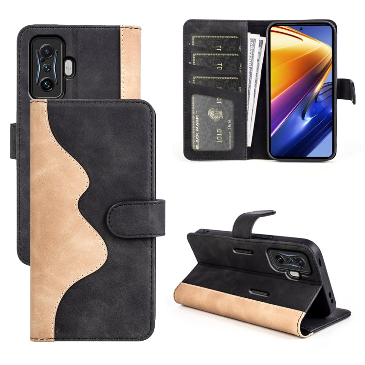 Para Xiaomi Poco F4 GT Costura Horizontal Fl...