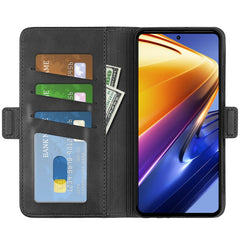 Para Xiaomi Poco F4 GT Funda de cuero con ta...