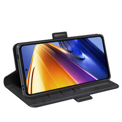 Para Xiaomi Poco F4 GT Funda de cuero con ta...